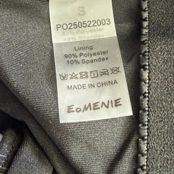 Eomenie Polka Dot Ruffle Sleeve One Piece Swimsuit Size S NWT - Picture 7 of 8